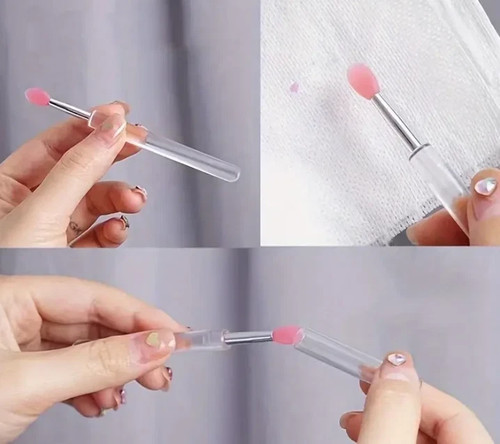 3pcs mini lip brush - 3pcs, with