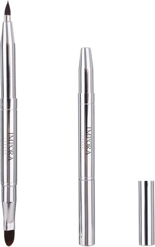 Retractable lip makeup - lip, brush