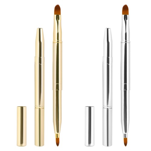Pack retractable lip - retractable, brush