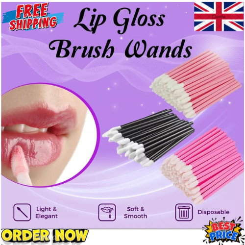 Disposable lip brush gloss - disposable,