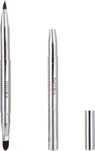 Retractable lip makeup brush - retractable,
