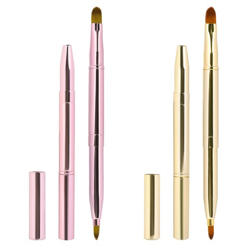 Pack retractable lip brush - retractable,