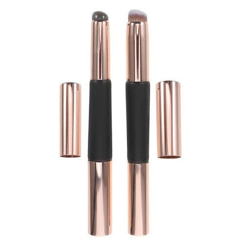 Silicone dual end lip - dual, brush