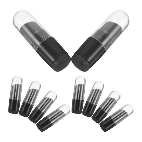 Mini silicone lip brush with - brush,
