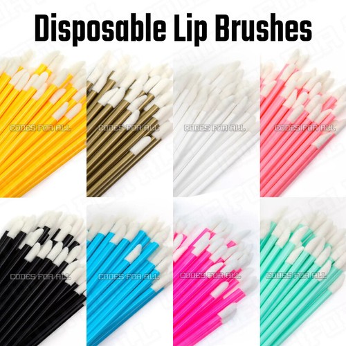 Disposable lip brushes - lip, gloss