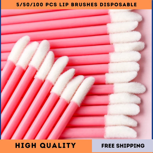Disposable lip brush gloss - lip,