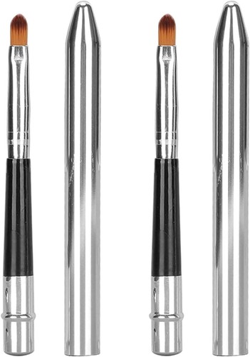Lip brush with lid pieces - 2,