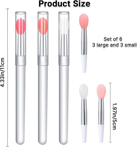 Pcs retractable lip brush - 6,