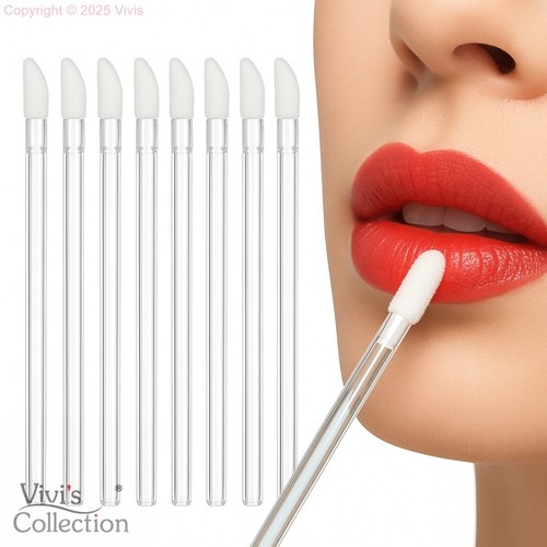 Disposable lip brushes - brushes, wands